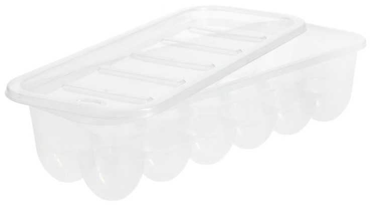 plastic egg storage container