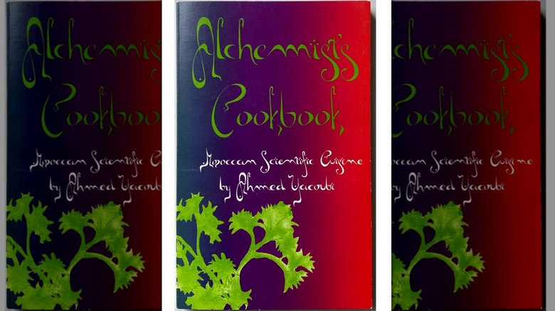 A copy of The Alchemist's Cookbook by Ahmed Yacoubi
