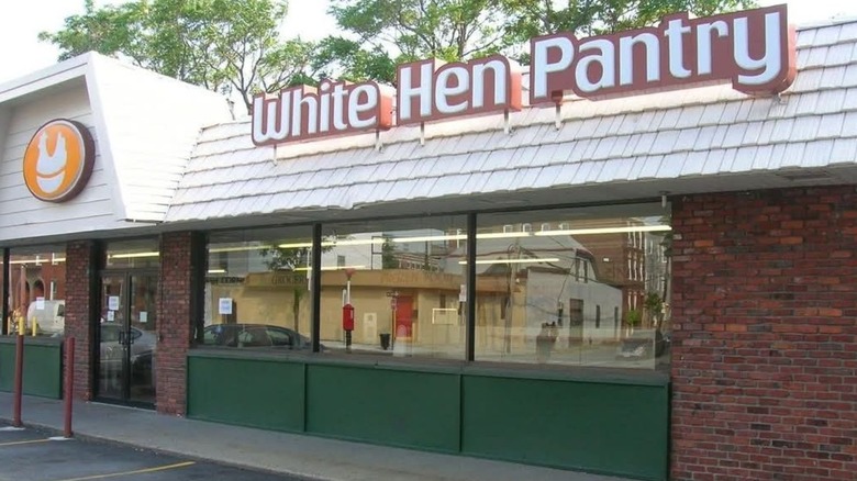 Outside a  White Hen Pantry  grocery store
