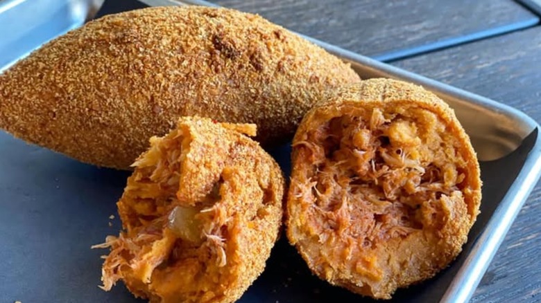 tampa-style devil(ed) crab croquette