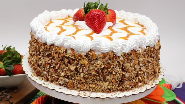 Sam's Club 10" Tres Leches Style Cake with Strawberry Filling
