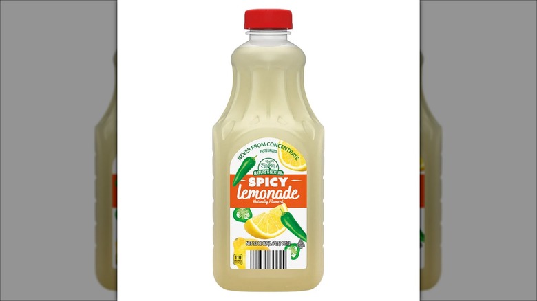 quart bottle of spicy lemonade