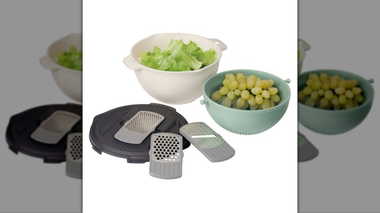 food grater with bowl