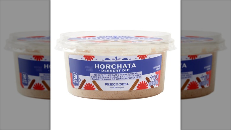 Park St. Deli Horchata Dessert Dip in a plastic container