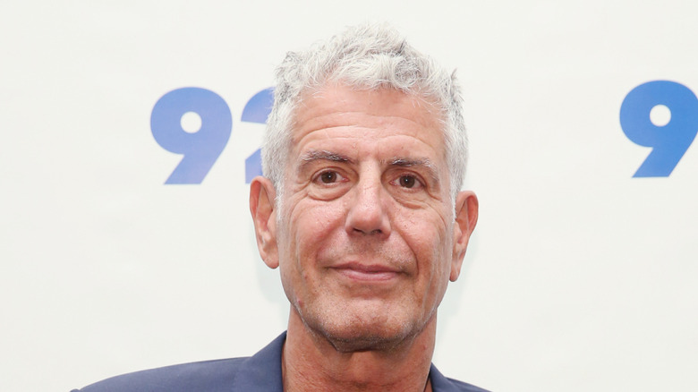 anthony bourdain on red carpet