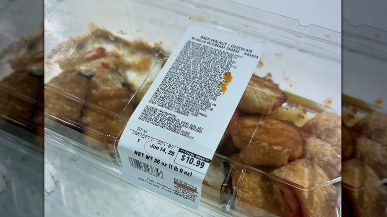 A box of rugelach from Costco's bakery