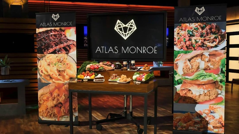 Atlas Monroe's setup on "Shark Tank"