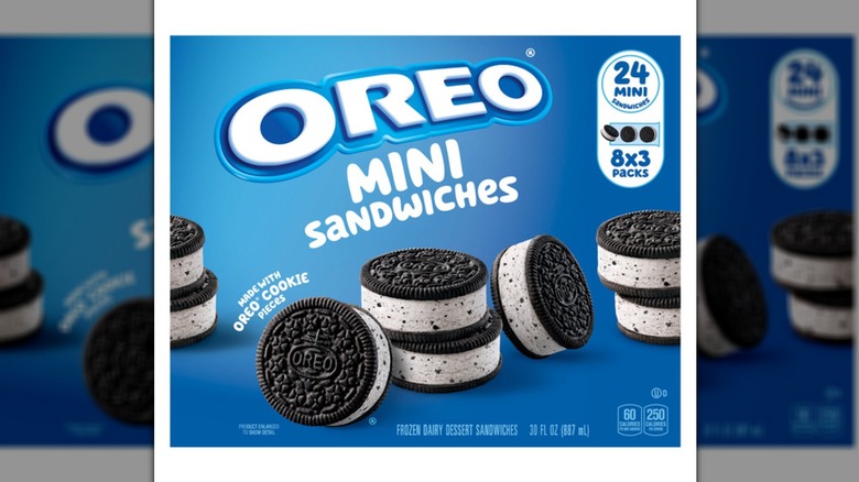 Oreo Mini Ice Cream Sandwiches