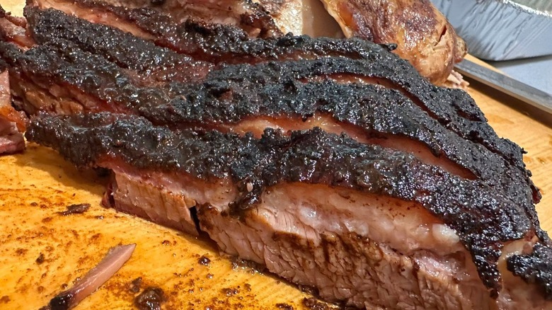 Meat from Big Daddy's BBQ & Banquet Hall in Alaska