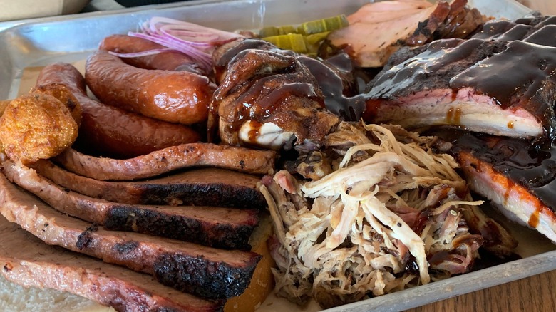 Food from Cockeye BBQ in Ohio