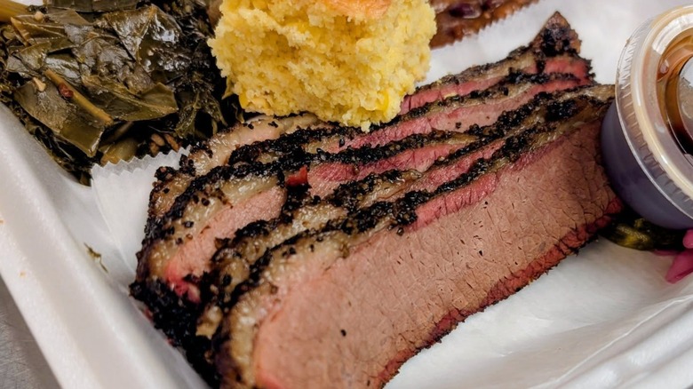 Food from Hangover BBQ in West Virginia