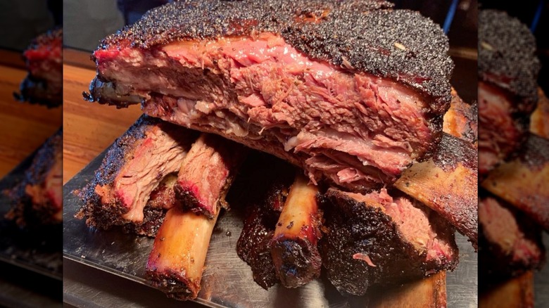 Beef ribs from Post Oak Barbecue in Colorado