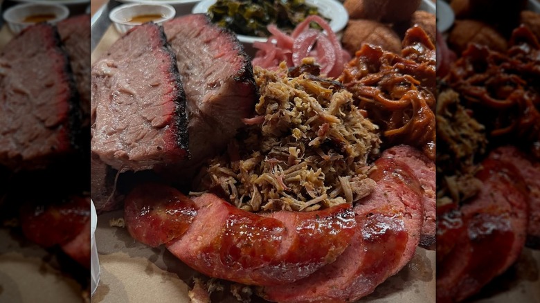 Food from Sloppy Mama's in Virginia