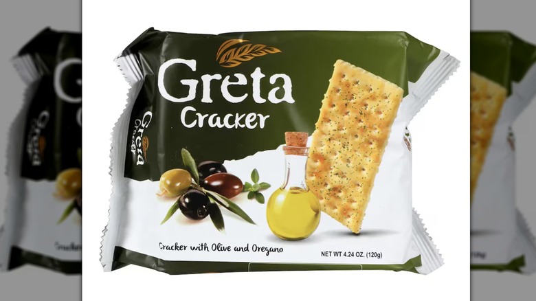 Greta Olive and Oregano Crackers