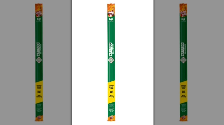 Slim Jim Giant Smoked Jerky Meat Sticks, Tabasco Flavor