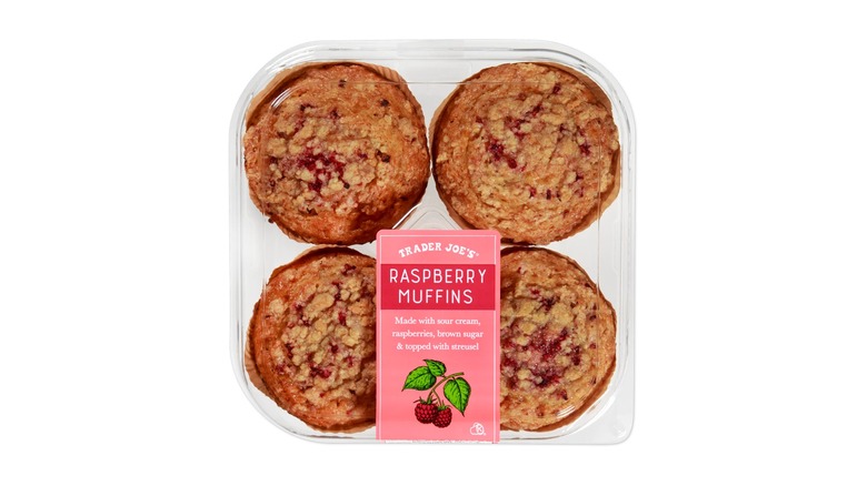 Trader Joe's Raspberry Muffins