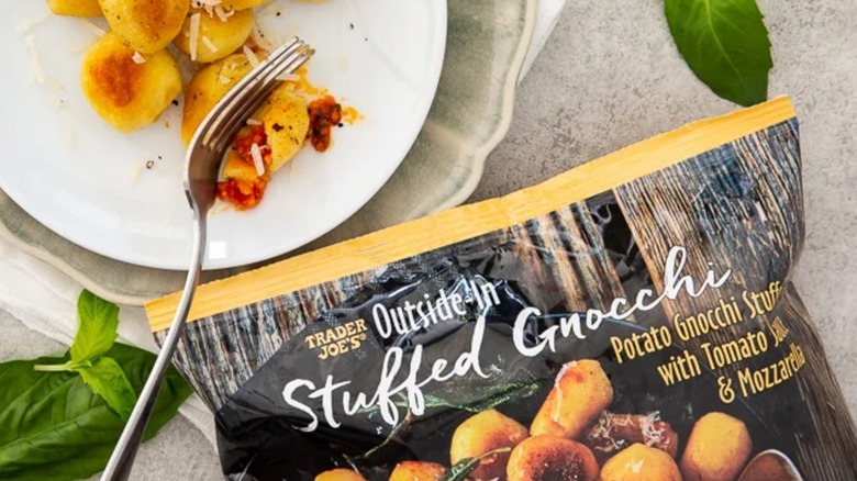 Trader Joe's Outside-In Stuffed Gnocchi