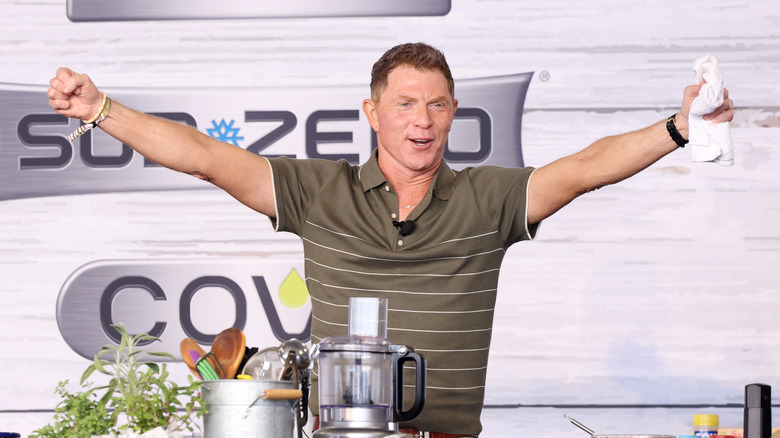 Bobby Flay at the 2024 South Beach Wine and Food Festival in Miami Beach, Florida.