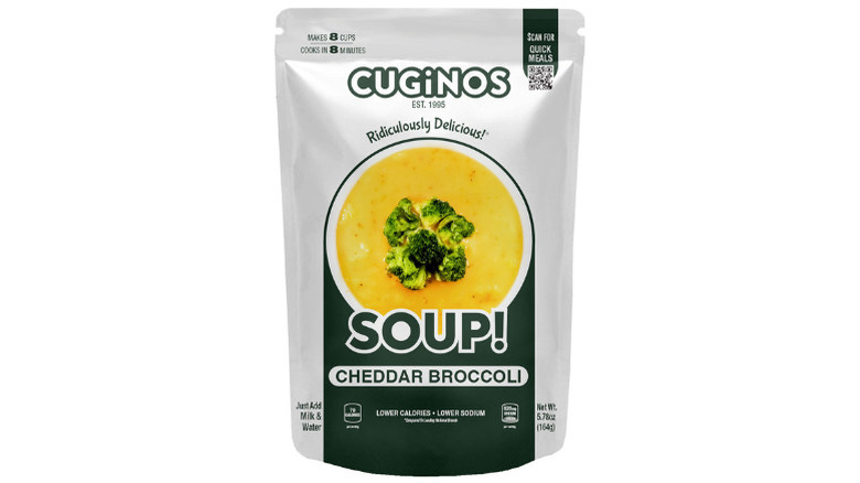 Bag of Cugino's Cheddar Broccoli Soup Mix