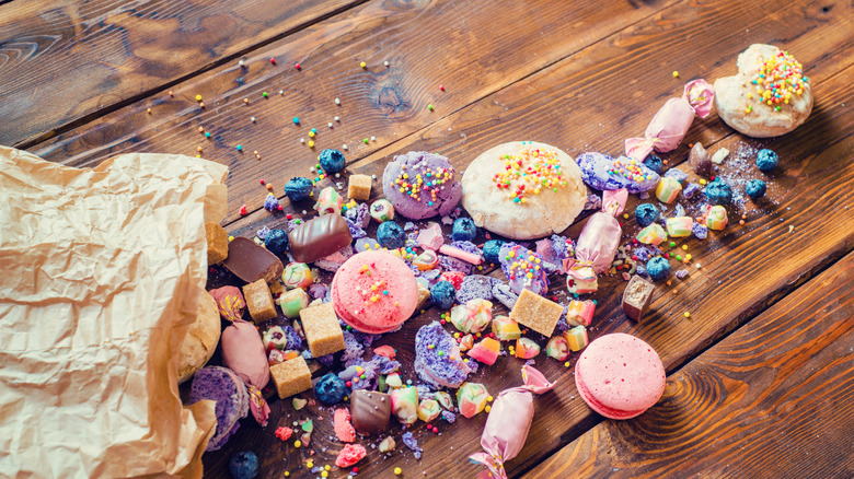 Leftover candy