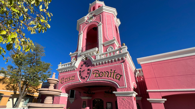 Outside front of Casa Bonita restaurant