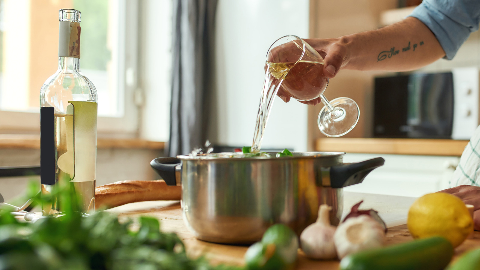 Cook White Wine With Specific Foods For Culinary Success