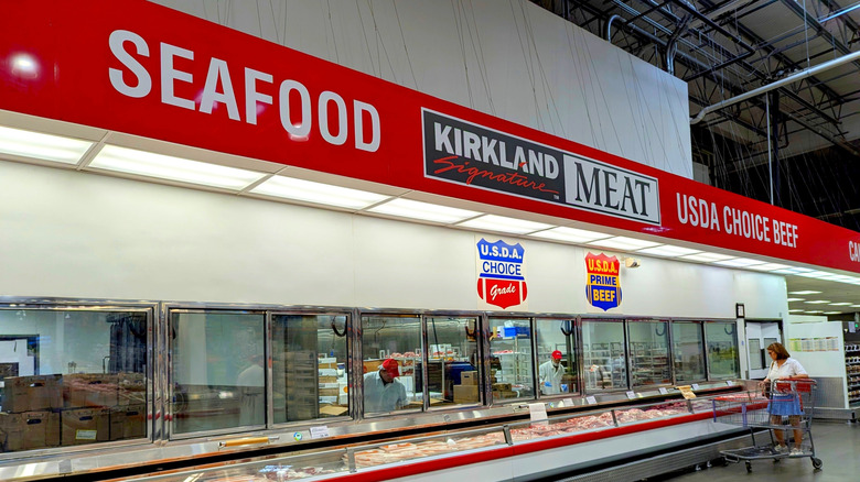 costco seafood and meat department