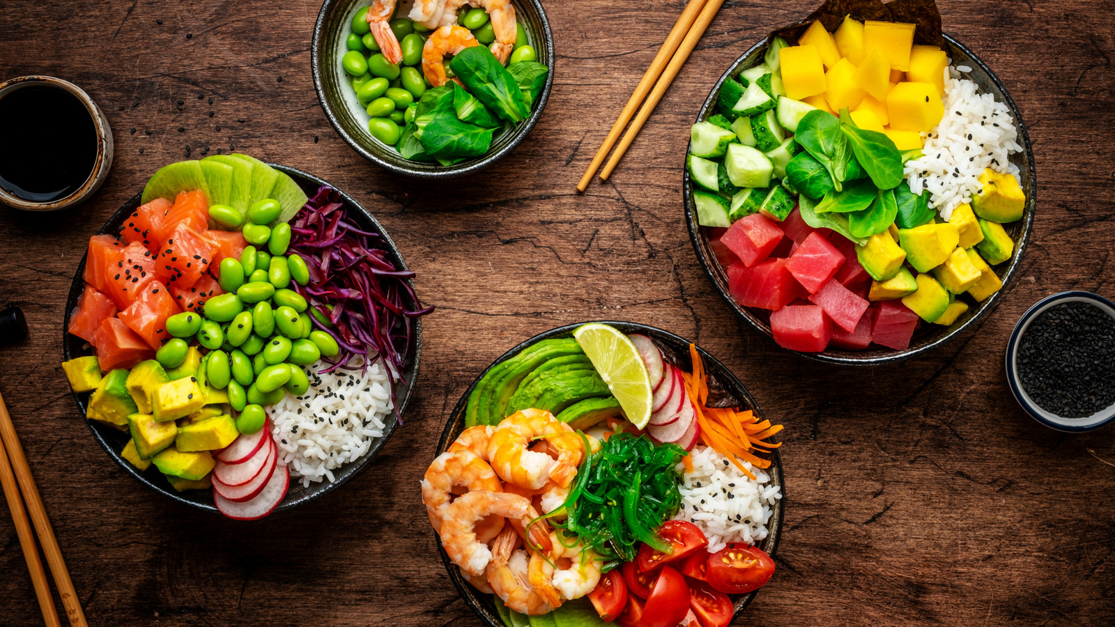 Difference Between Poke Bowl And Sushi Bowl