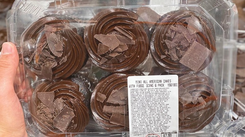 Costco's mini All-American chocolate cakes