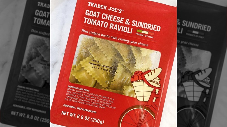 Goat Cheese & Sundried Tomato Ravioli