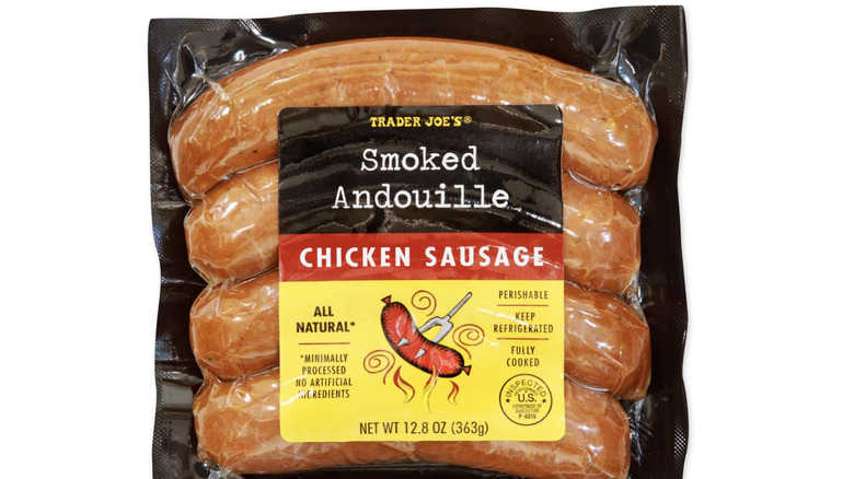 Trader Joe's Smoked Andouille Chicken Sausage