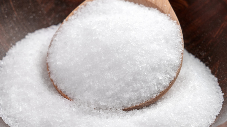 Close-up of Epsom salt