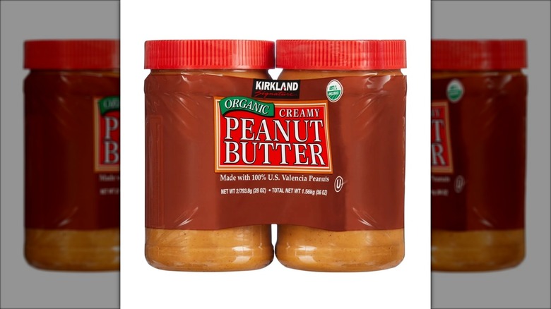 twin pack of costco organic peanut butter