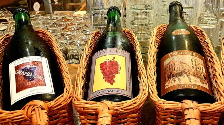 Brasserie Cantillon lambic beers