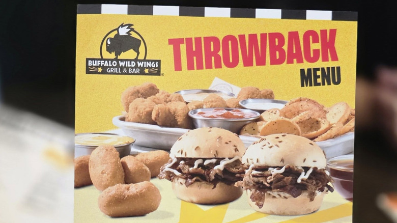 Buffalo Wild Wings' Throwback Menu