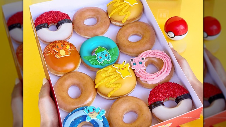 Krispy Kreme's Pokémon doughnut collection