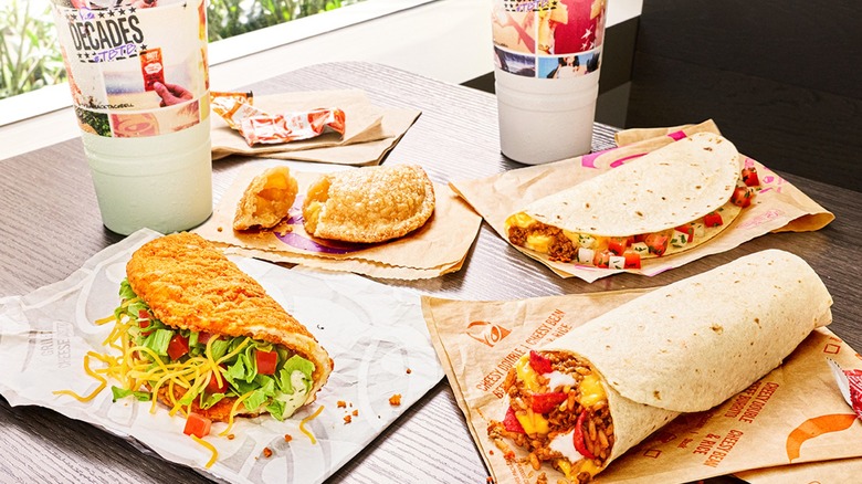 Taco Bell's Decades menu