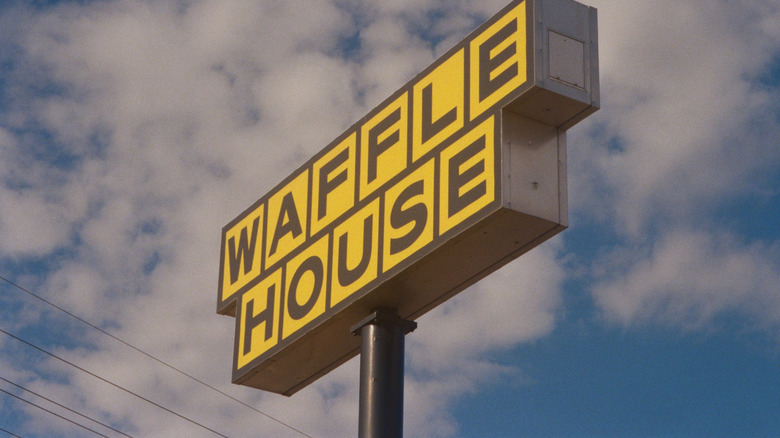Waffle House sign