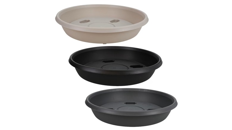 Garden Collection Plastic Planter Trolleys