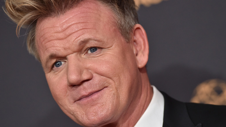 gordon ramsay on the red carpet