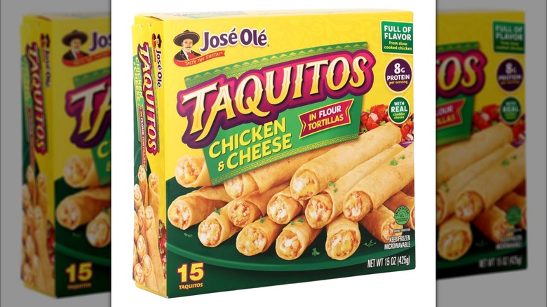 José Olé Chicken And Cheese Flour Taquitos