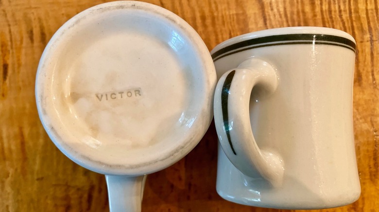 original victor coffee mugs with imprint