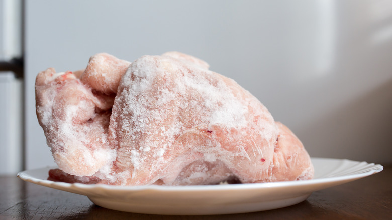 frozen turkey