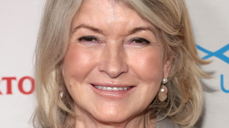 martha stewart smiling