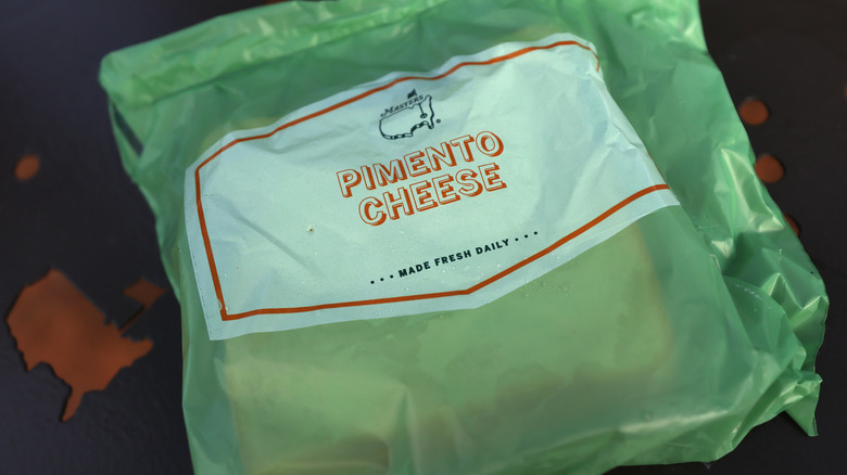Pimento cheese sandwich sold at the annual Masters golf tournament
