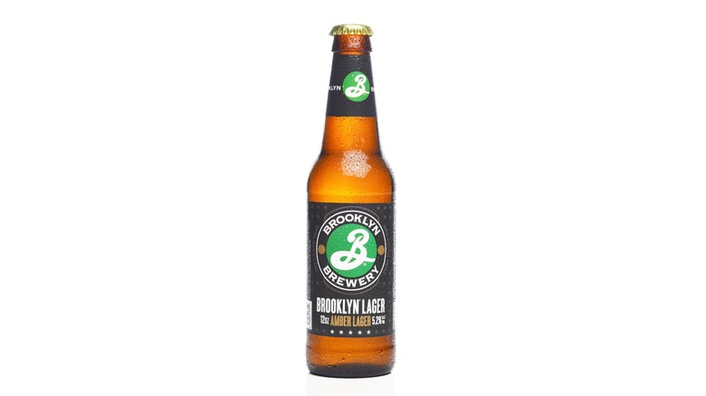 Bottle of Brooklyn Brewery's Brooklyn Amber Lager