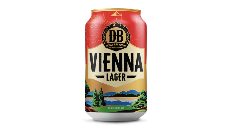 Can of Devil's Backbone Brewing Company's Vienna Lager