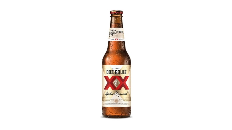 Bottle of Dos Equis Ambar Special