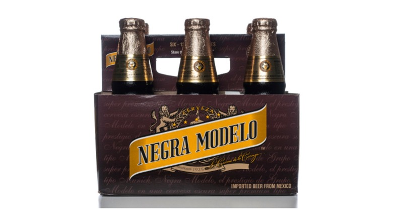 Six-pack of Modelo's Negra lager