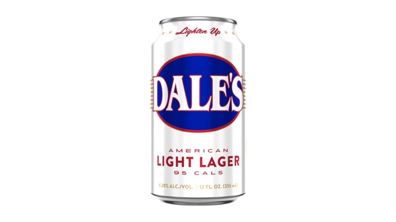 A can of Oskar Blues Brewery's Dale's Light Lager